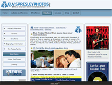 Tablet Screenshot of elvispresleyphotos.com